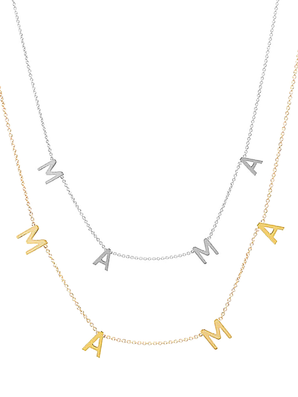 "MAMA" Charm Necklace