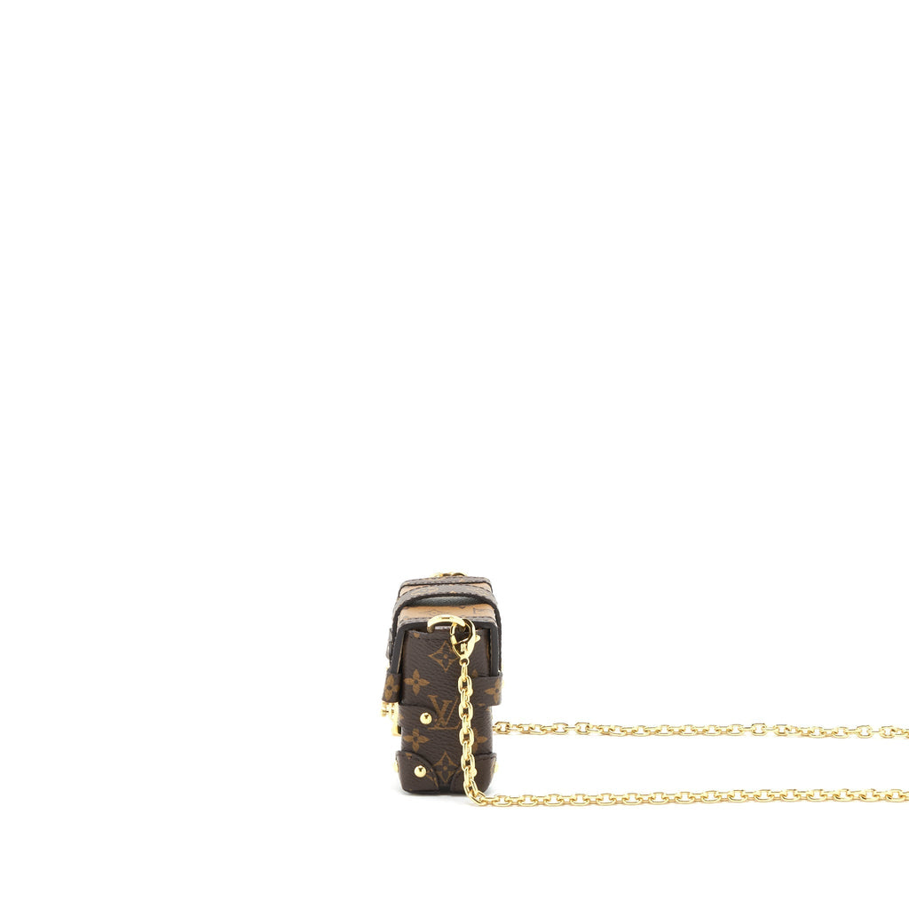 LOUIS VUITTON ESSENTIAL TRUNK WITH CHAIN REVERSE MONOGRAM